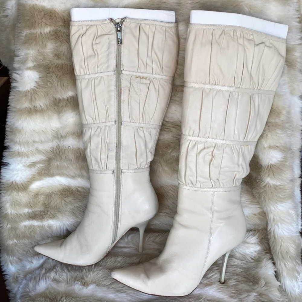 Off white womens ALDO knee high boots